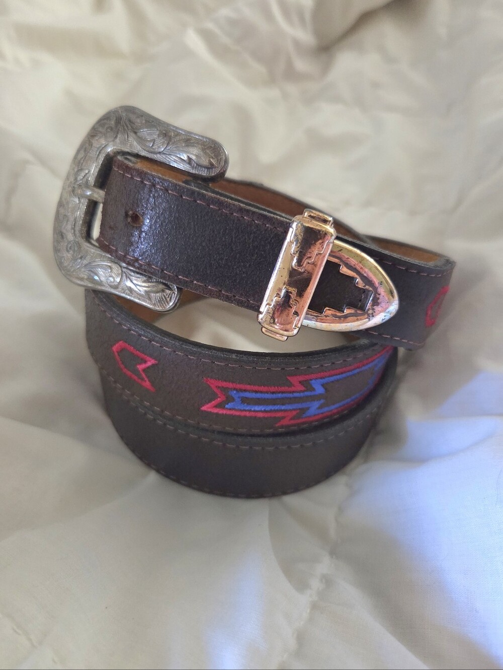 70s/80s Vintage TEX TAN Leather Belt
